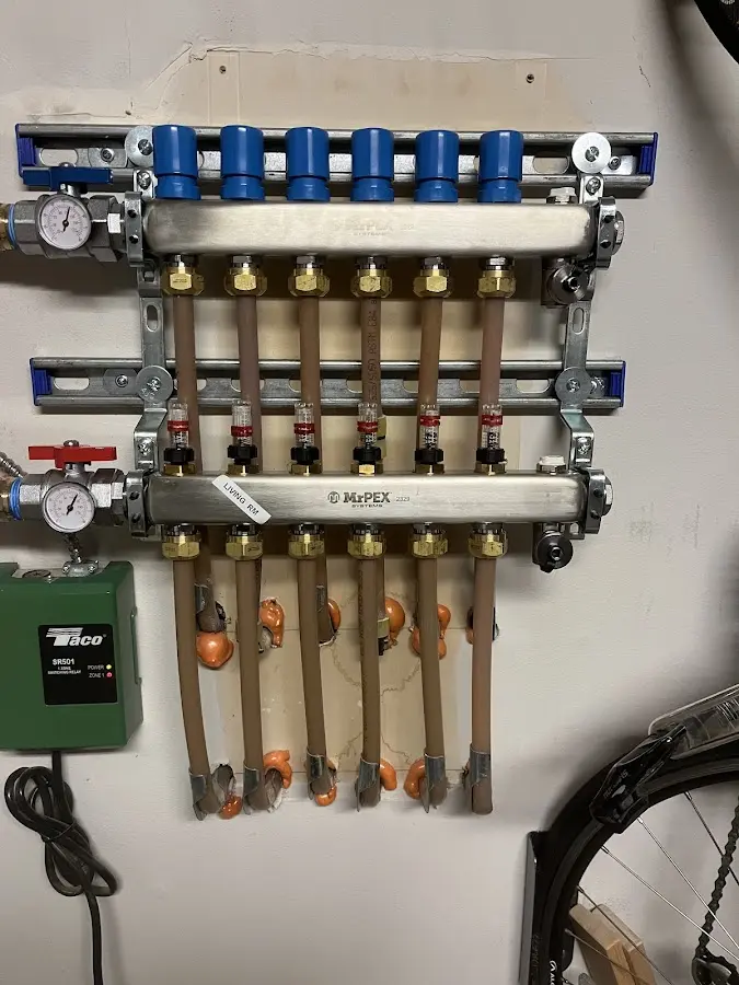 Plumber performing Leak Detection at a residential property in Hendersonville