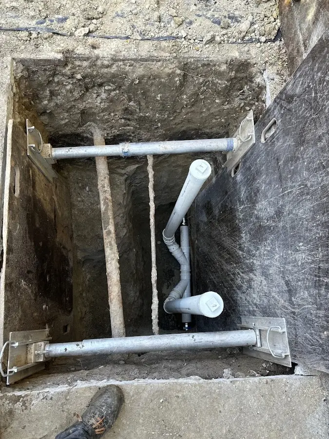 Experienced plumber completing Gas Line Repair work in Hendersonville